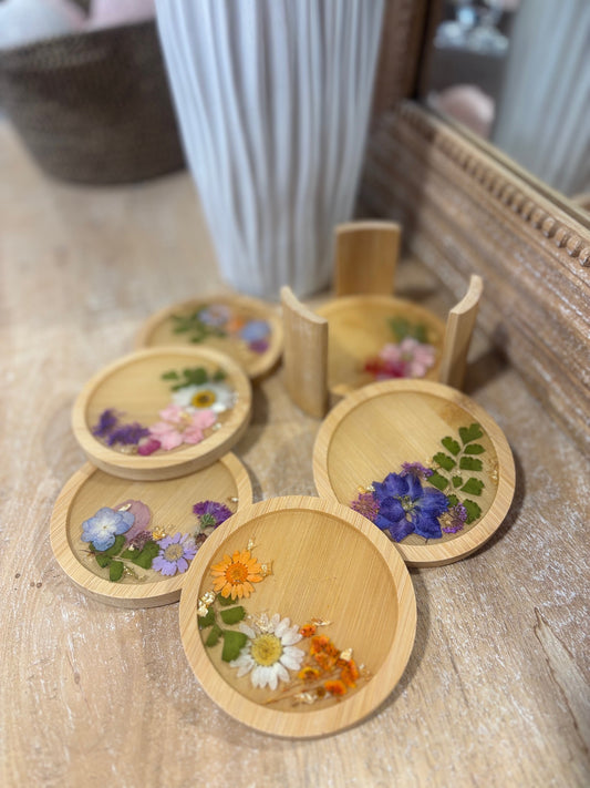 Sous-verres en bois